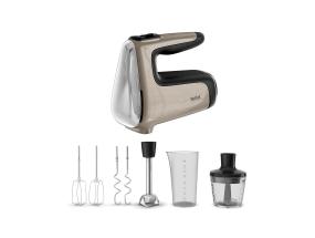Tefal Powermix Silence 4-ühes, 850 W, beež - Käsimikser