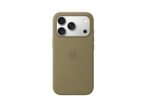 Apple Silicone Case with Magsafe, iPhone 18 Pro, roheline - Ümbris