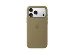 Apple Silicone Case with Magsafe, iPhone 18 Pro Max, roheline - Ümbris