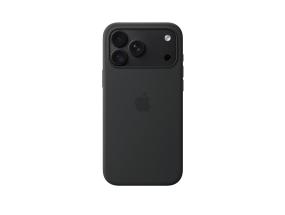 Apple Silicone Case with Magsafe, iPhone 18 Pro Max, must - Ümbris