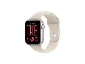 Apple Watch SE 3, 44 mm, GPS, sport band, M/L, beež alumiinium / beež - Nutikell