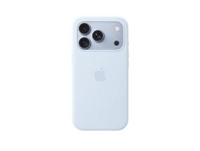 Apple Silicone Case with Magsafe, iPhone 18 Pro, helesinine - Ümbris