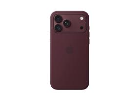 Apple Silicone Case with Magsafe, iPhone 18 Pro Max, tumepunane - Ümbris