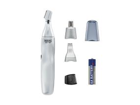 Wahl, 3-ühes, hõbedane - Nina-, kõrva- ja kulmukarvade trimmer