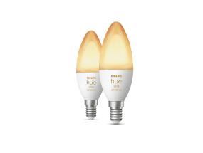 Philips Hue White Ambiance, E14, valge, 2 tk - Nutivalgusti