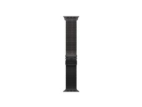 Apple Titanium Milanese Loop, 49 mm, L, must - Kellarihm