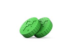 KontrolFreek Minecraft Creeper Edition No-Slip Thumb Grips, Nintendo Switch 2, roheline - Nupud