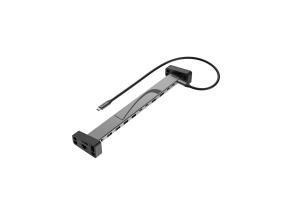 Hama Connect2Office, USB-C, 12 ports, 100 W, hall - Sülearvuti dokk