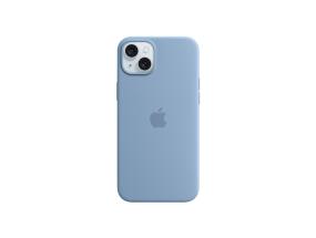 Apple Silicone Case with Magsafe, iPhone 15 Plus, helesinine - Ümbris
