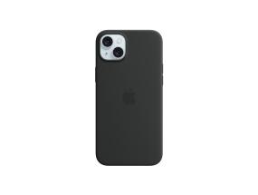 Apple Silicone Case with Magsafe, iPhone 15 Plus, must - Ümbris