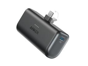 Anker Nano Power Bank, 22,5 W, 5000 mAh, must - Akupank