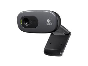 Logitech C270, HD, must - Veebikaamera