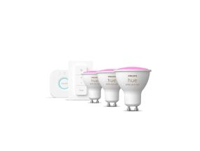 Philips Hue Starter Kit, GU10, 3 tk, valge - Nutivalgusti komplekt