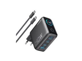 Anker 4-Port Foldable PD 3.1 USB-C GaN Charger, 140W, hall - Laadija