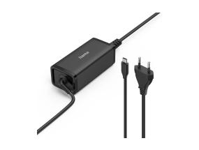 Hama Universal USB-C Notebook Power Adapter, GaN, USB-C, PD  5-20V/100W, must - Laadija