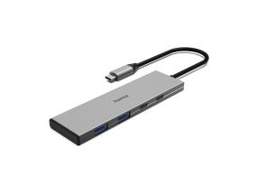 Hama USB-C Hub, 2x USB-C, 2x USB-A 3.2 Gen 2, hall - USB jagaja