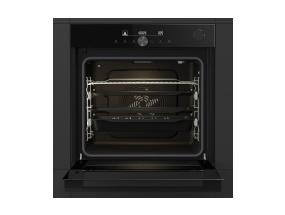 Hisense, 77 L, pürolüütiline puhastus, must - Integreeritav ahi