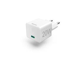 Hama Fast Charger, USB-C, 20 W, valge - Vooluadapter
