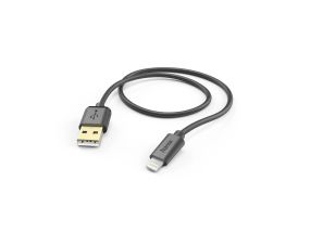 Hama Charging Cable, USB-A, Lightning, 1,5 м, черный - Кабель