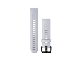 Garmin fenix 7S, 20mm, QuickFit, grey-white silicone - Replacement strap