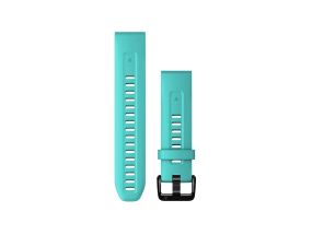 Garmin fenix 7S, 20mm, QuickFit, sea green silicone - Replacement strap