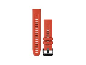 Garmin fenix 7, 22mm, QuickFit, fiery red silicone - Replacement strap