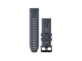 Garmin fenix 7X, 26mm, QuickFit, granite blue silicone - Replacement strap