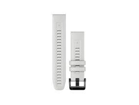 Garmin epix (Gen 2), 22mm QuickFit, white silicone - Replacement strap