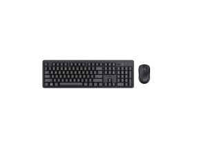 Trust Ody II Silent, US, black - Wireless mouse and keyboard