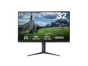 LG UltraGear GS85Q, 32'', QHD, Nano IPS, 180 Гц, черный - Монитор