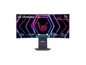 LG UltraGear OLED, 39'', WQHD, OLED, 240 Гц, изогнутый, черный - Монитор