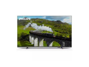 Philips 7608, 55", Ultra HD, LED LCD, legs on the edges, gray - TV