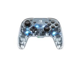 PDP Afterglow Wireless Deluxe, Nintendo Switch, läbipaistev - Juhtmevaba pult