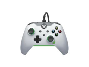 PDP Xbox Series X|S &amp; PC Neon White Controller - Pult