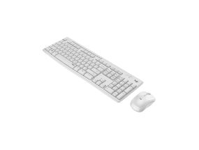 Logitech Slim Combo MK295, US, valge - Juhtmevaba klaviatuur + hiir