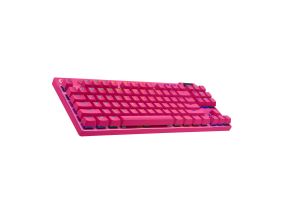 Logitech PRO X TKL, US, розовый - Беспроводная клавиатура