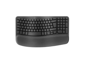 Logitech Wave Keys, US, must - Juhtmevaba klaviatuur