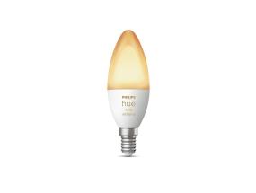 Philips Hue White Ambiance, E14, valge - Nutivalgusti