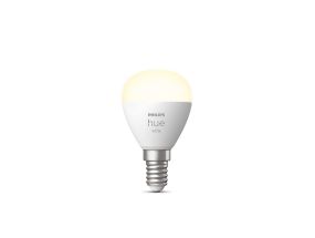 Philips Hue White Lustre, глянец, P45, E14, белый - Умная лампа