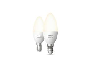 Philips Hue White, E14, pehme valge, 2 tk - Nutivalgusti