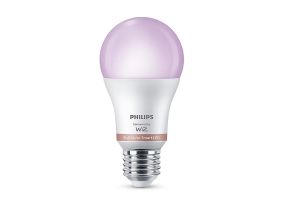 Philips WiZ LED Smart Bulb, 60 Вт, E27, RGB - Умная лампа