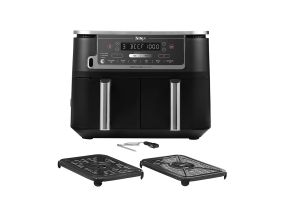 Ninja Foodi MAX Dual Zone, toidutermomeetriga, 9.5 L, 2470 W, must - Kuumaõhufritüür