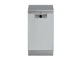 Beko, 10 pace settings, silver - Free standing dishwasher