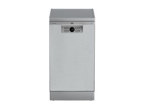 Beko, 10 pace settings, silver - Free standing dishwasher