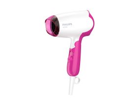 Philips DryCare Essential, 1400 Вт, белый/розовый - Фен