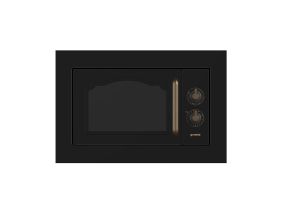 Gorenje, 23 L, 800 W, black/copper - Built-in Retro Microwave Oven with Grill