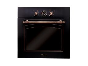 Hansa, 62 L, black - Integrated retro oven