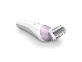Philips Lady Shaver Series 6000, Wet & Dry, White/Purple - Cordless Shaver