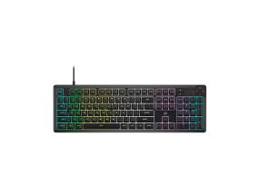 Corsair K55 Core RGB, ENG, must - Klaviatuur