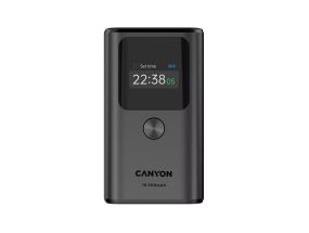 Canyon OnPower 130, 10000 mAh, tumehall - Akupank